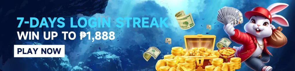 WINLOT 7 days login streak bonus event for active casino players